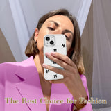 Compatible with iPhone 15 Plus, Bling Glitter 3D Bowknot Phone Case Cute Sparkly Crystal Clear Bowknot Slim Soft Durable Protective Case Black iPhone 15 Plus - 45-Degree Angle