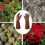 Thorn-proof gardening gloves for women, long gardening gloves, rose pruning gloves for women - 45-Degree Angle