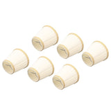 6pcs Small Lampshades Clip On Drum Light Shade Fabric For Chandeliers Light Bulbs Lighting Accessories - Top-Down View