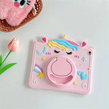 Kids Stand Case for Samsung Galaxy Tab S6 A7 Lite A8 A9 Plus 8.7 11 inch Cartoon Unicorn Silicone Tablet Protective Case JMDJS-S_tfrf JMDJS-SP Tab A9 Plus 11 inch