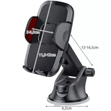 Mobile Holder / Car Holder / Holder for Car - Suction Cup 230 - Front View