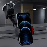 Mobile Holder / Car Holder / Holder for Car - Suction Cup 230 - Close-Up Angle