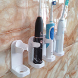 4-pack Wall Mounted Electric Toothbrush Holder Electric Toothbrush Stand