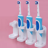 4-pack Wall Mounted Electric Toothbrush Holder Electric Toothbrush Stand