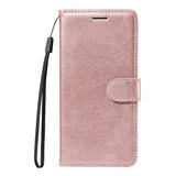 SKALO Xiaomi Redmi A5 4G PU Leather Wallet Case - More Colors_MGF Pink gold Pink gold - Low Angle