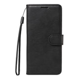SKALO Xiaomi Redmi A5 4G PU Leather Wallet Case - More Colors_MGF Black - 45-Degree Angle