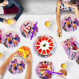 K-pop Demon Hunters Birthday Party Decorations Set - Banner, Cake Topper, Balloons for Kids Theme Celebration{EE} Style 4 - Front View