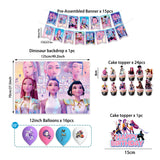 K-pop Demon Hunters Birthday Party Decorations Set - Banner, Cake Topper, Balloons for Kids Theme Celebration{EE} Style 4