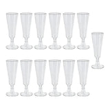 60 pcs 150 ml plastic wine glasses, champagne glasses, red wine glasses, versatile, a must for party carnivals