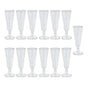 60 pcs 150 ml plastic wine glasses, champagne glasses, red wine glasses, versatile, a must for party carnivals