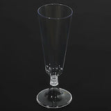 60 pcs 150 ml plastic wine glasses, champagne glasses, red wine glasses, versatile, a must for party carnivals - Top-Down View