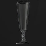 60 pcs 150 ml plastic wine glasses, champagne glasses, red wine glasses, versatile, a must for party carnivals - 45-Degree Angle