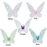 Halloween Costumes Fairy Wing Dress - Wings white