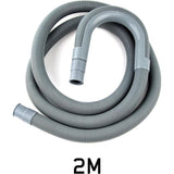 Drain Hose Drain Hose Extension Drain Hose Connection Washing Machine Drain Hose Dryer Drain Hose (2 m)..DEBUNS - Front View