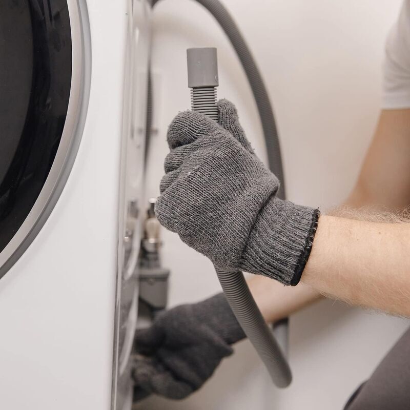 Drain Hose Drain Hose Extension Drain Hose Connection Washing Machine Drain Hose Dryer Drain Hose (2 m)..DEBUNS