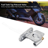 Fuel Tap, Fuel Tap Petrol Tap Shut Off Valve for PW80/TTR125/BW80/YFM250/YFZ450 - Top-Down View