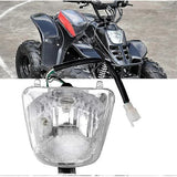 ATV Headlight Insert 50Cc 70Cc 90Cc 110Cc 125Cc 4. - Front View
