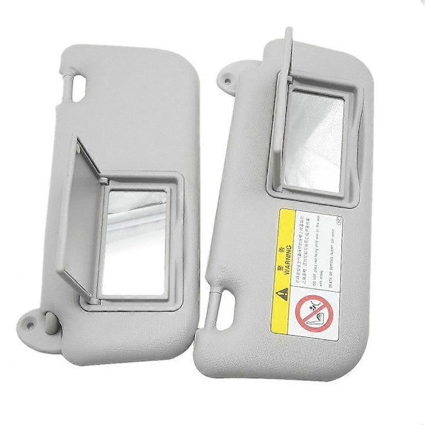 Car Visor for 2014 2015 2016 2017 74320-02B21 74310-02K91 with Mirror Car Accessories Gray