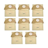 /NN/ 8 pcs Vacuum Cleaner Bags for Kärcher A2004 WD2, Model 6.904-322.0 - Improved Filtration & Easy Handling As Shown