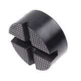 Anti-slip DIY Car Universal X-Slot Jack Pad Rubber Frame Rail A - Front View