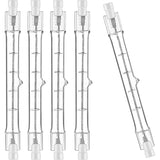 5-pack R7S Halogen Bulb 118mm 200W 230V Dimmable for Construction Floodlights Landscape Lighting Living Room Lighting