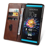 Compatible with Sony Xperia 10 III 5G Mobile Case - Perfect Brown-max Brown - Front View