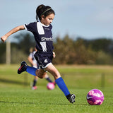 Football Socks Sleeves Football Shin Guards Sleeves, Shin Guards Grip Socks Leg Sock Sleeve for Unisex Children, Youth - Close-Up Angle