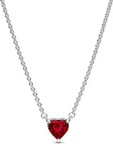 Timeless Red Heart Necklace