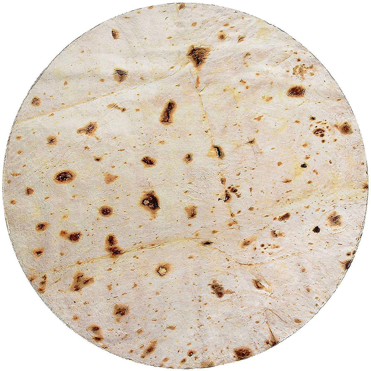 Burrito Blanket, Double Sided, Giant Flour Tortilla Blanket