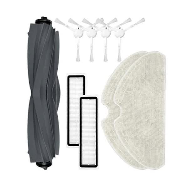 Accessories for Bot D10s Robot Vacuum Cleaner Roller Main Brush Side Brush Hepa Filter Mop Pad Spare Parts As Shown