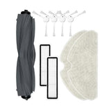 Accessories for Bot D10s Robot Vacuum Cleaner Roller Main Brush Side Brush Hepa Filter Mop Pad Spare Parts As Shown