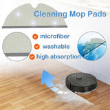 For Roborock Q8 Max/ Q5 Pro Main Brush Side Brush Hepa Filter Mop Cloth 51 51 plastic - Front View