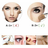 3X Magnifying Wall Mirror - Foldable Extension - 360 Degree Rotation Magnifying Mirror Bathroom Mirror with Drilling - Side View