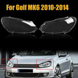 for Golf 6 -MK6 2010-2014 Car Headlight Clear Lens (Right Side) - Front View