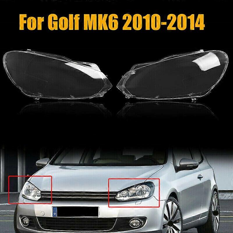 for Golf 6 -MK6 2010-2014 Car Headlight Clear Lens (Right Side), image 2