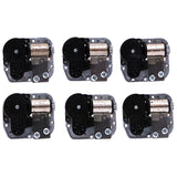Mechanical DIY Music Box Sankyo Musical Movement + Screws + Black A3:Merry Christmas - Front View