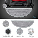Replacement Parts for Roborock S8 Maxv Ultra, Main Brush and Side Brush As Shown_MGF As Shown - 45-Degree Angle