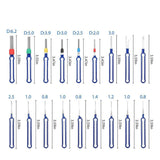 36 Piece Terminal Removal Tool Kit, Pin Extractor, Terminal Stripping Kit, Electrical Cable Connector