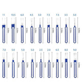 36 Piece Terminal Removal Tool Kit, Pin Extractor, Terminal Stripping Kit, Electrical Cable Connector - Top-Down View