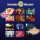 Christmas and Halloween Hologram Projector Window Projector LED - Front View