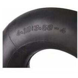 pcs 4.10/3.50-4 Inner Tube with Valve Stem for Wheelbarrow Lawnmower Stroller Generator Garden Cart..DEBUNS - Top-Down View