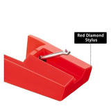 2-pack Turntable Needle Turntable Stylus Replacement for ION ICT04RS - IONTTUSB10, ITTCD10, LPDock, LP2CD, LP2Flash - Front View