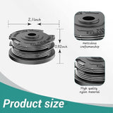 Bosch Trimmer Line 4pcs 6.1mx 1.65mm for ART 24 27 30 30-36 LI
