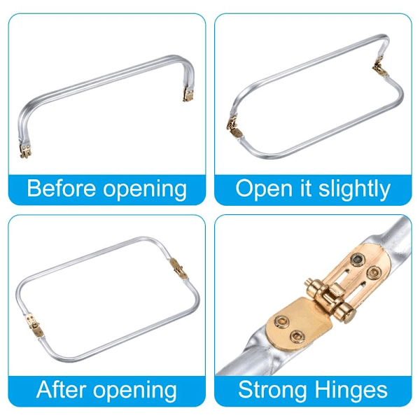 (4 pcs) Glasses Case, Unisex Hard Shell Glasses Case Protect