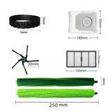 Replacement Parts for iRobot Roomba S9 (9150) S9+ S9 Plus (9550) S Series Connected Robot Vacuum Cleaner Kit_yux - Side View