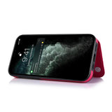 iPhone 12 - Practical and stylish case with card holder Rose gold - Extra Image