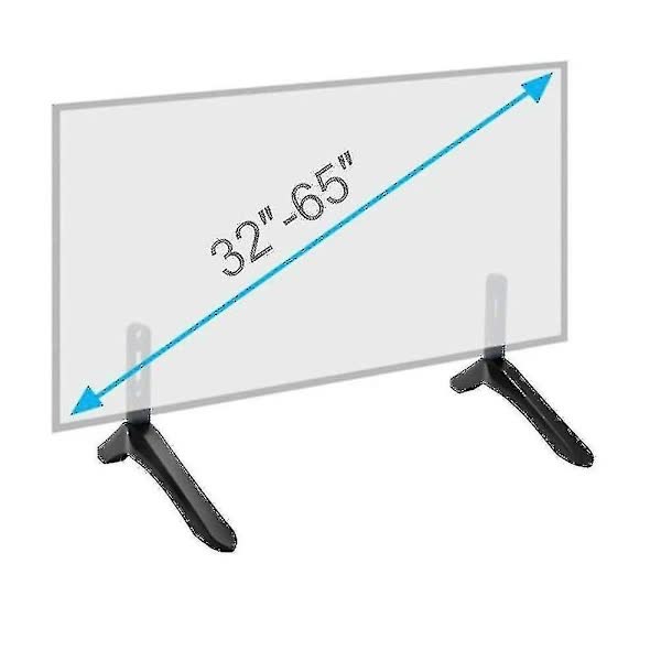 Universal TV Stand Base for 32-65 inch TVs, holds up to 45 kg