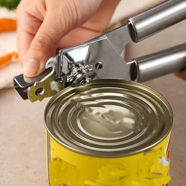 Multifunctional can opener, beer bottle opener, kitchen utensil, simple manual can opener