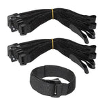/NN/ 16-pack High Quality Nylon Cable Ties with Velcro, 30 cm x 2.5 cm, Black
