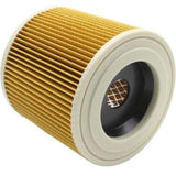 Cartridge Filter Compatible with Kärcher A 2554 Me, A 2604, A 2654 Me, A 2656 X Plus, A 2901, A2000 Vacuum Cleaner (1 pc) - Top-Down View